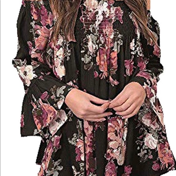 ~Floral Peasent Blouse`~ - Picture 2 of 2